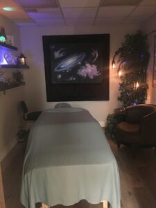Massage Table at The Healing Body